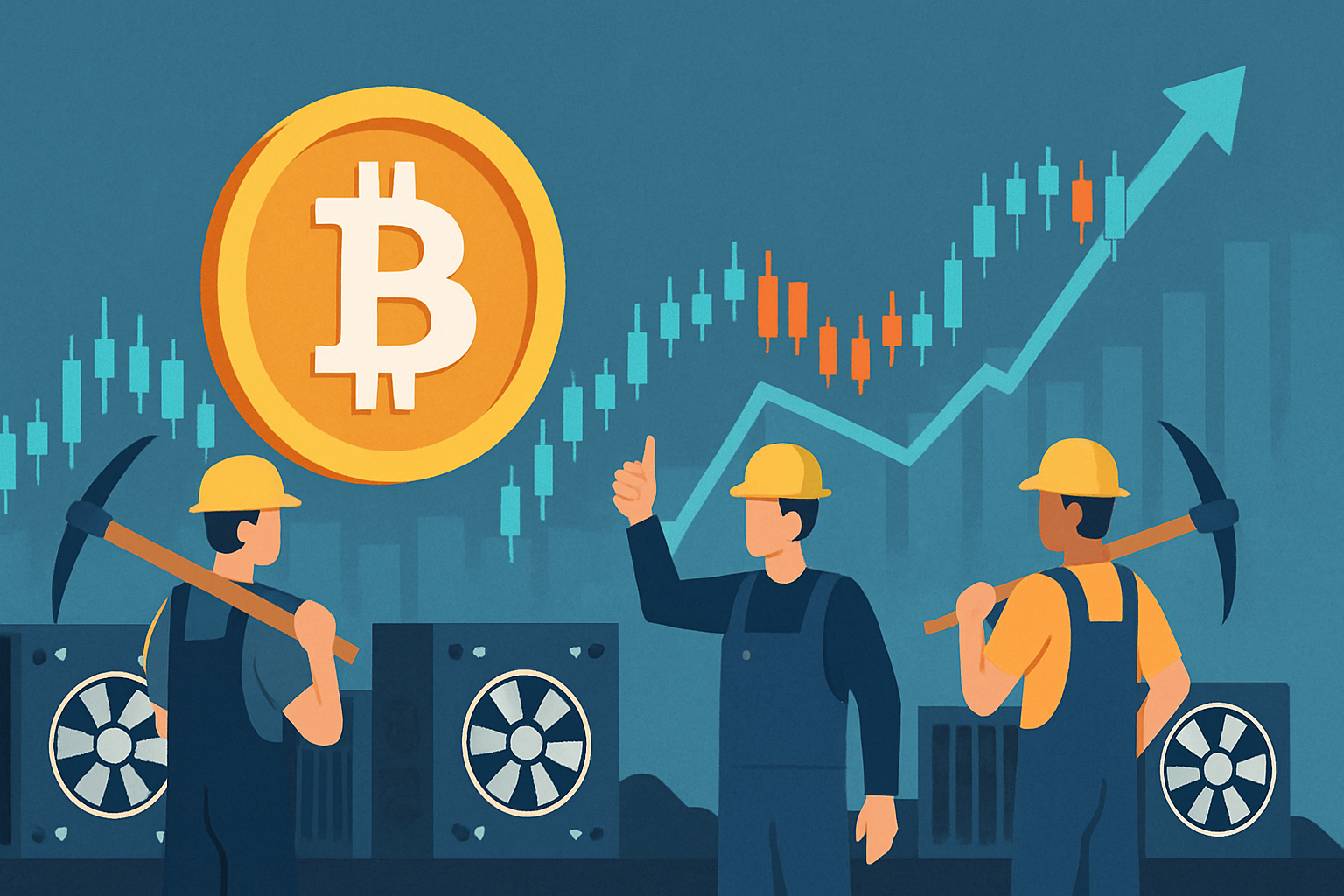 Bitcoin-Miner senden positive Signale: Stabile Marktentwicklung trotz Konsolidierung
