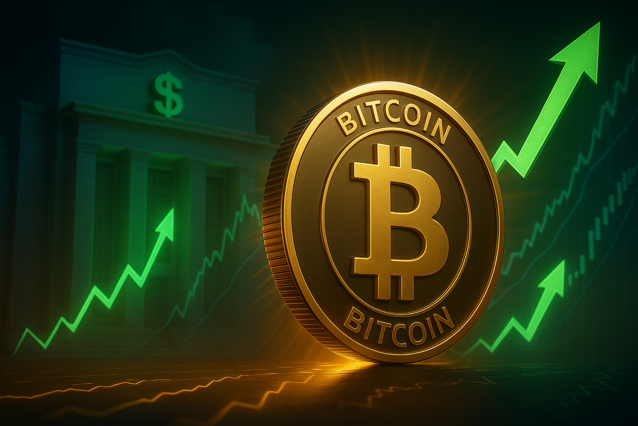 US-Notenbank vor Zinssenkung: Bitcoin könnte von positiver Marktstimmung profitieren