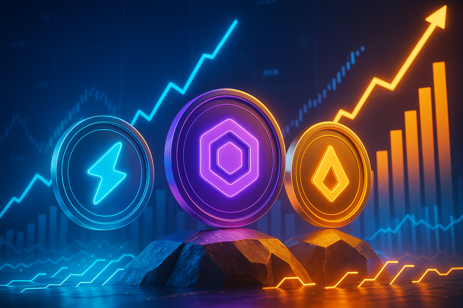 Drei vielversprechende neue Kryptowährungen mit starkem Wachstumspotenzial