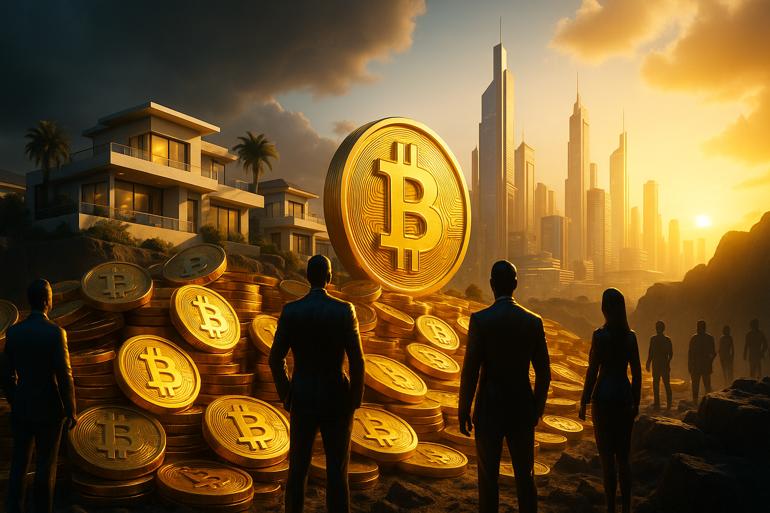 Rekordanstieg bei Krypto-Millionären trotz Bitcoin-Korrektur