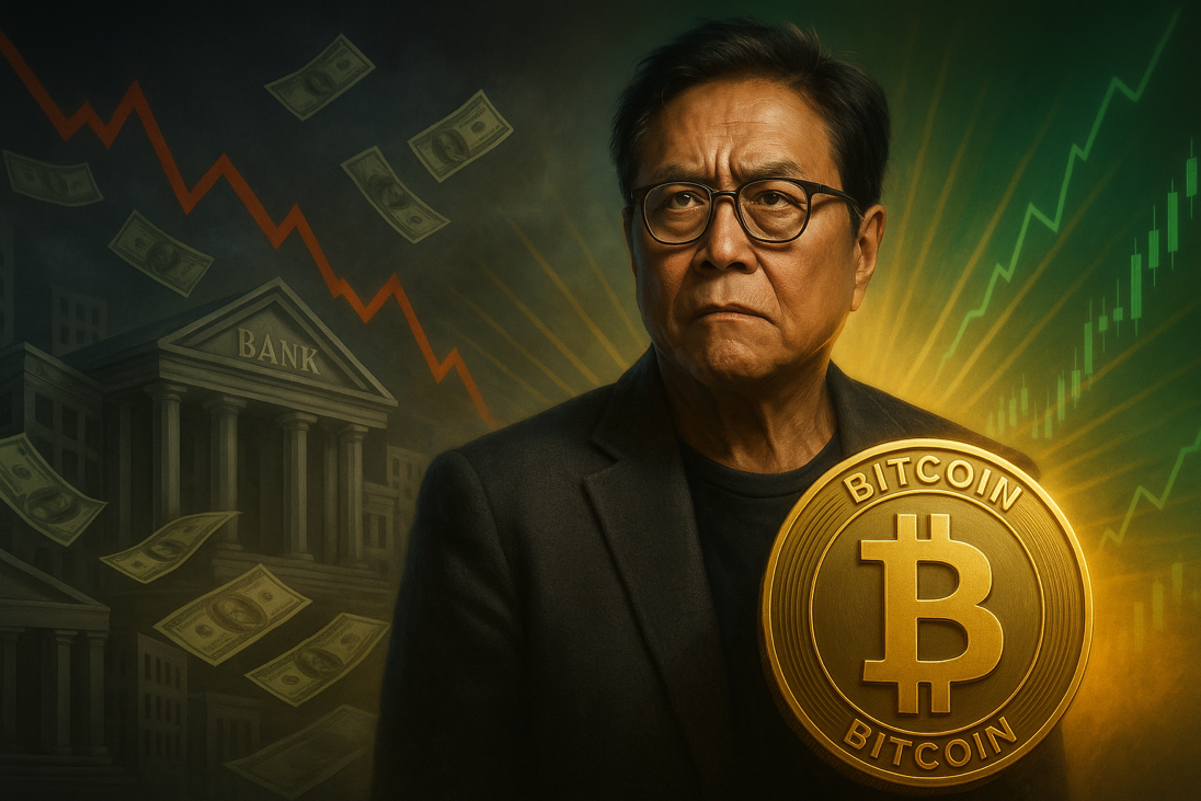 Robert Kiyosaki warnt: Warum das Geldsystem Menschen arm hält und Bitcoin die Lösung ist