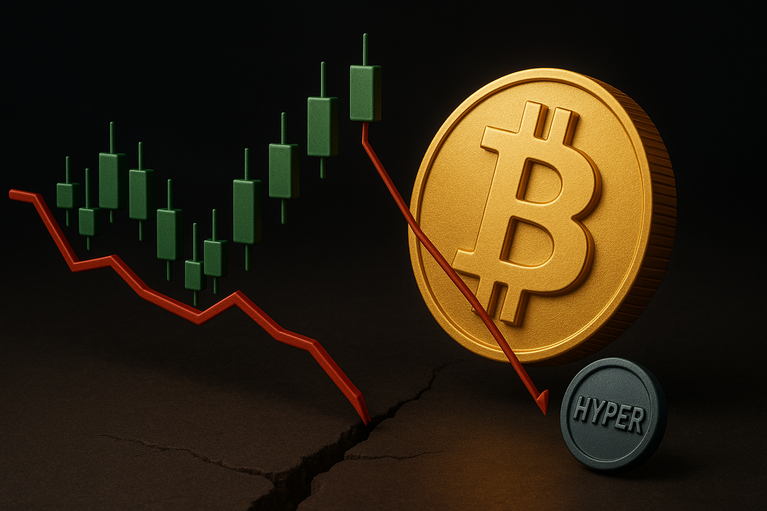 Bitcoin fällt unter 110.000 Dollar – HYPER Presale sammelt 19 Millionen ein