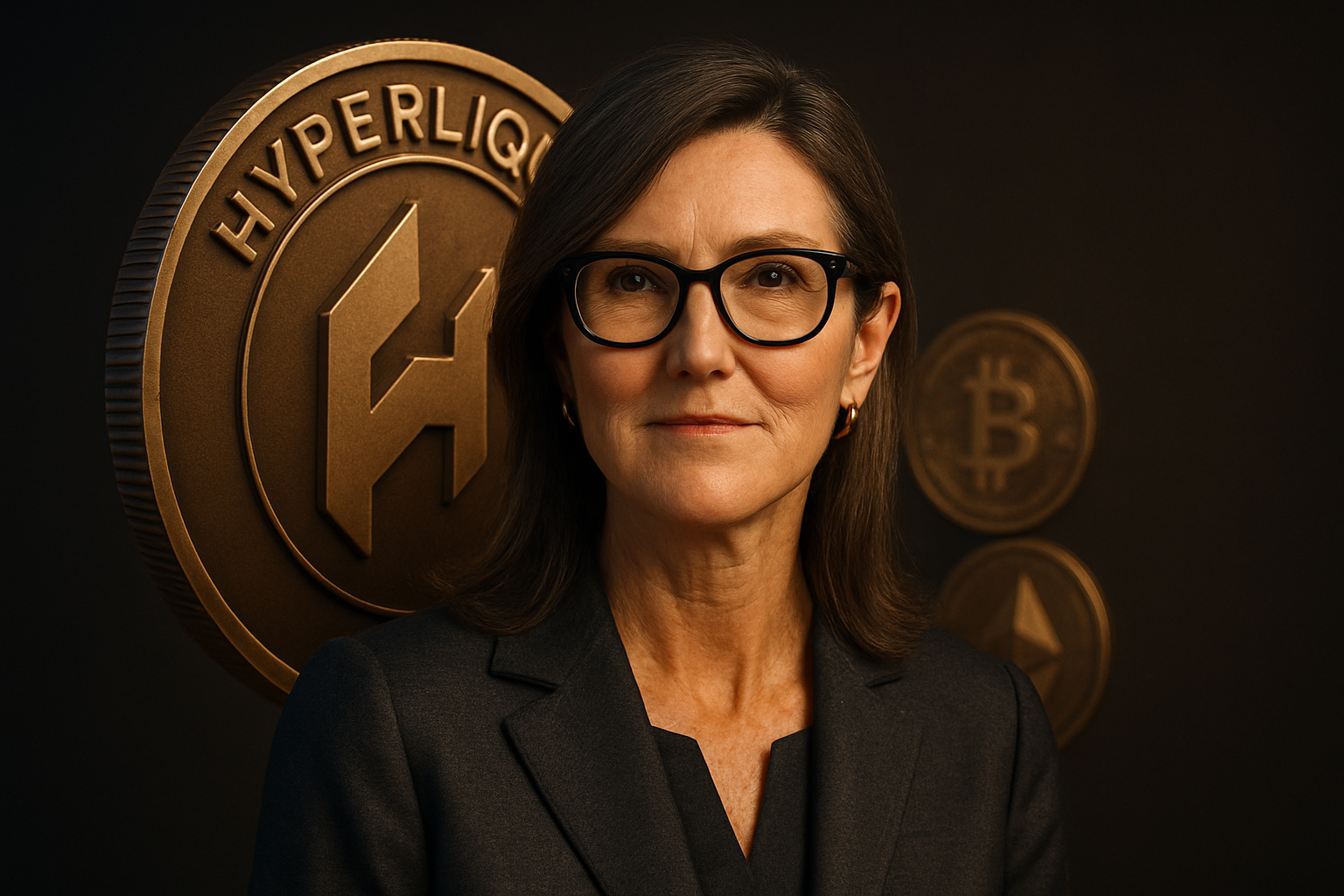 Star-Investorin Cathie Wood sieht Hyperliquid als möglichen Bitcoin- und Ethereum-Überhol-Kandidaten