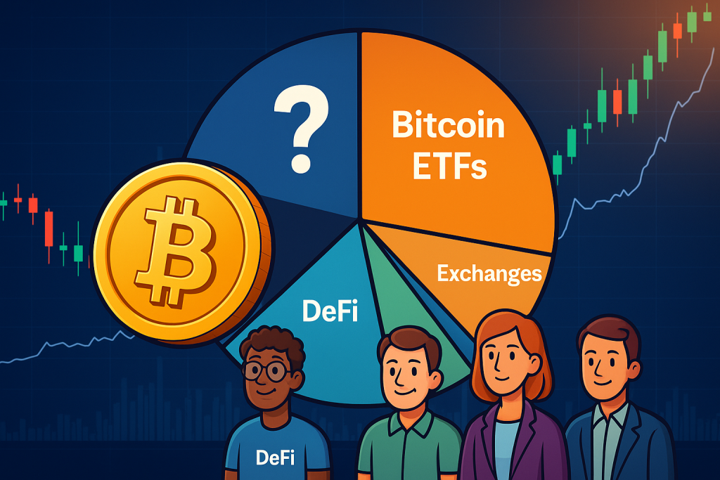 Bitcoin-Kurs wird nun nicht mehr primaer von den ETFs getrieben