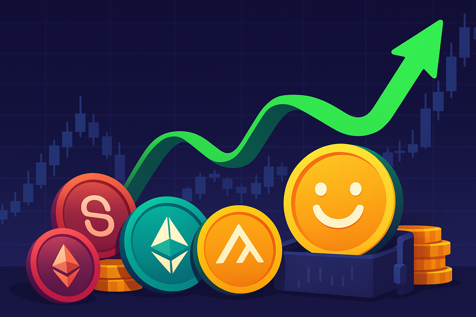 Krypto News: Cup-and-Handle-Pattern deutet auf massive Altcoin-Rallye hin