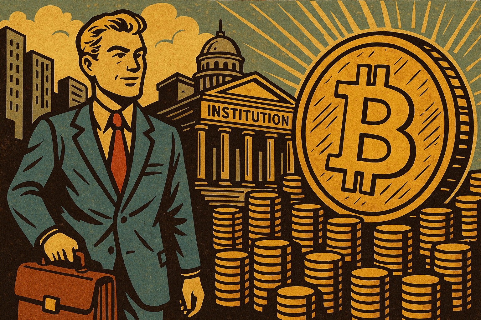 Bitcoin in institutioneller Hand: Wie Millionen Coins den Markt verändern