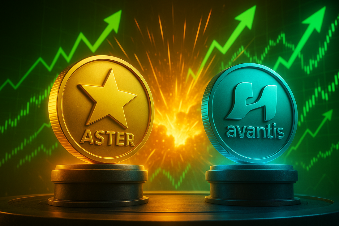 Aster und Avantis explodieren: Welcher Altcoin bietet die besseren Chancen?
