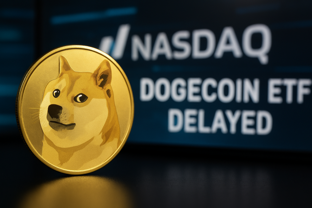 Dogecoin-Kurs-Prognose ETF wird verschoben und gefaehrdet DOGE