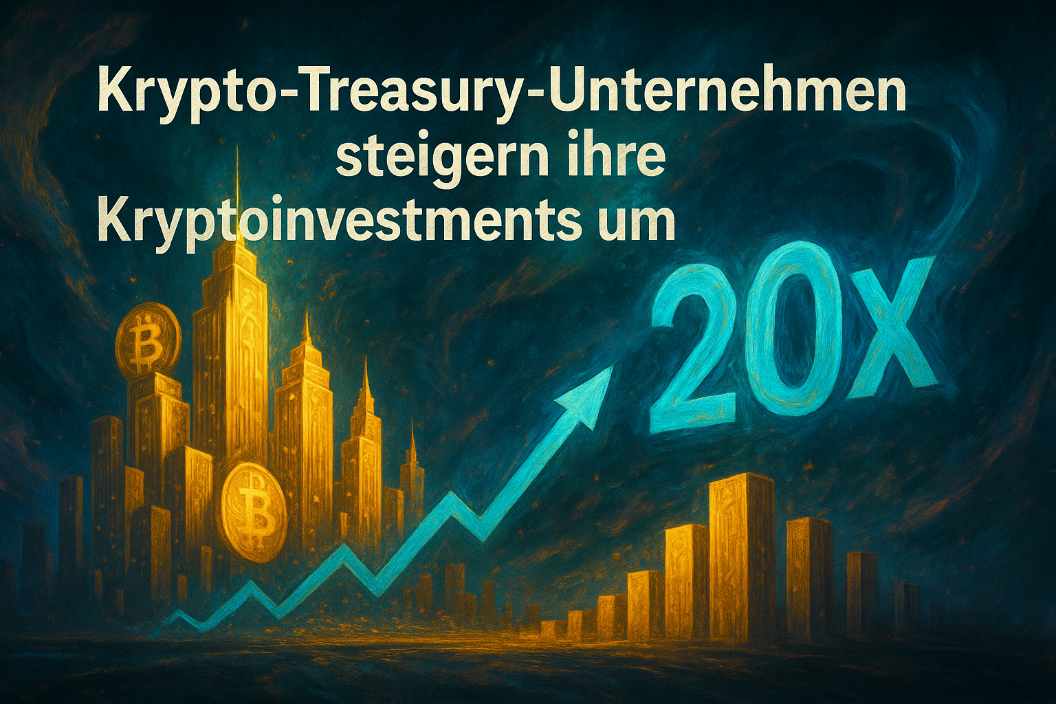 Krypto-Treasury-Unternehmen steigern ihre Investments um 20x