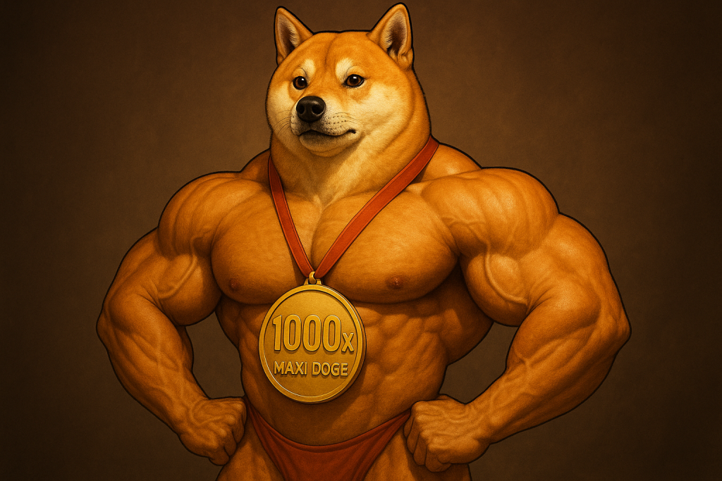 Maxi Doge uebersteigt 2 Mio. USD und koennte bald 1000x erreichen