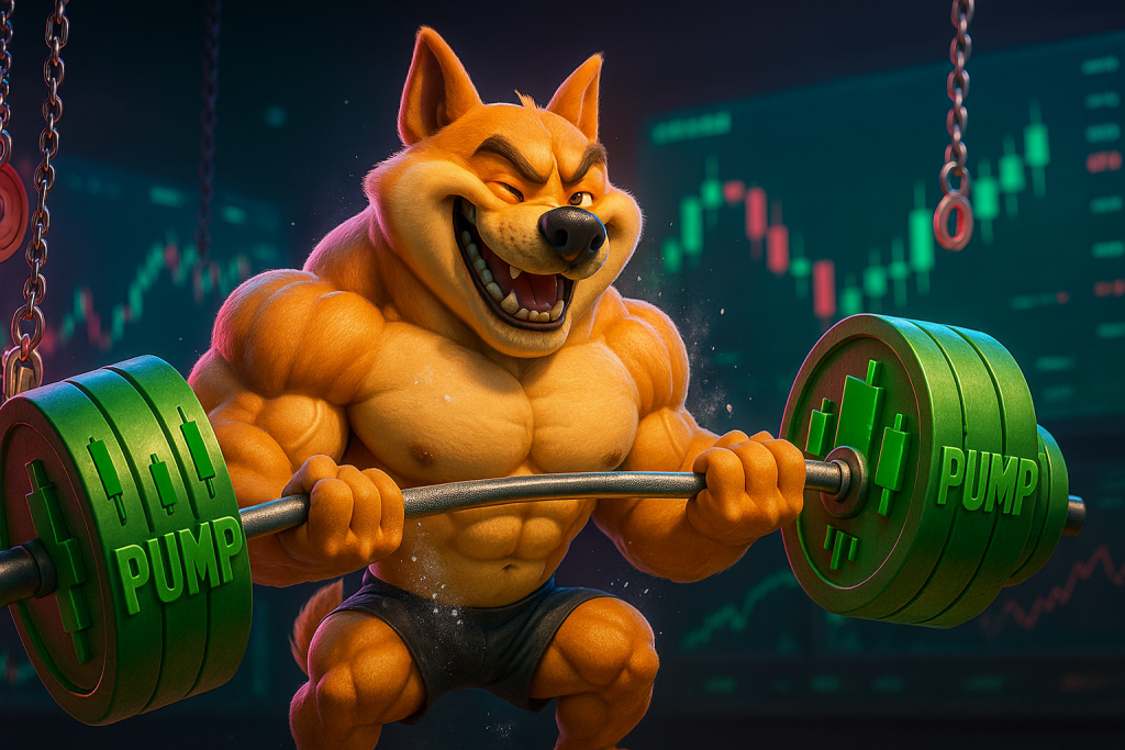 Memecoin taumeln durch starken USD, ausser Maxi Doge, der 2,5 Mio. USD erzielt