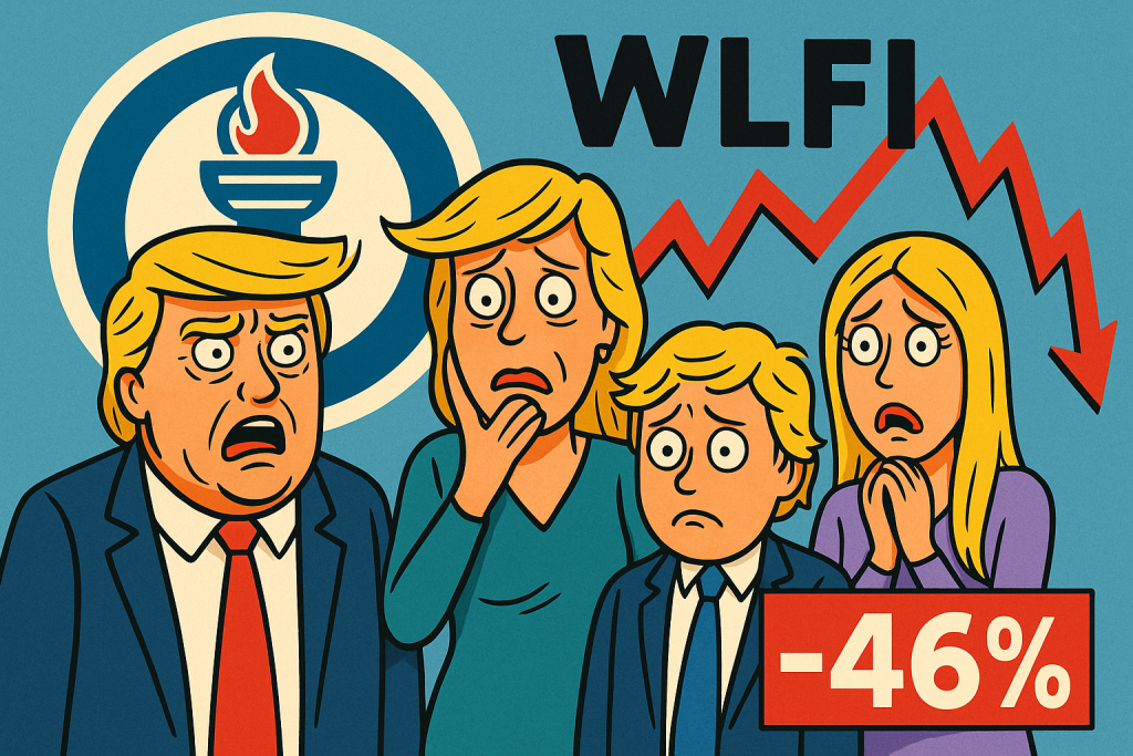 WLFI-Kurs-Prognose Trump-Coin crasht heute erneut 23,43 %