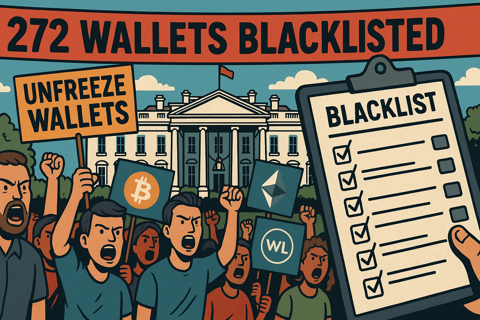 WLFI von Trump sperrt 272 Wallets: Vertrauensbruch noch umkehrbar?