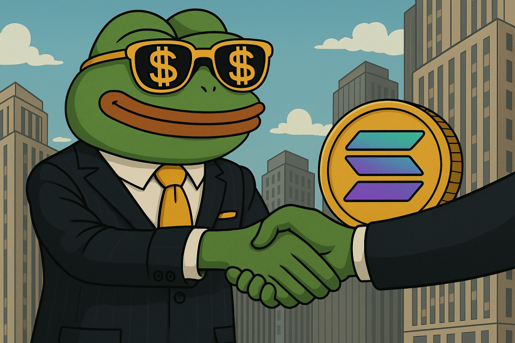 Wall Street Pepe verbrennt 3 Mrd. WEPE - Solana-Uebernahme schreitet voran