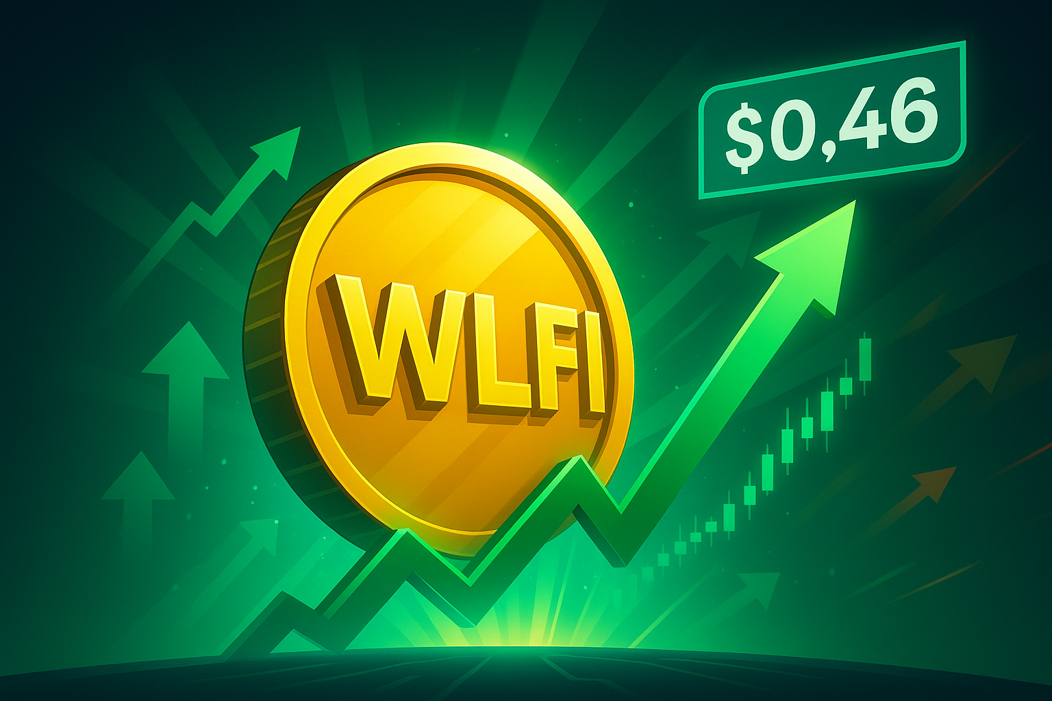 Krypto News: WLFI geht Live und Kurs schießt auf Allzeithoch bei 0,46 $