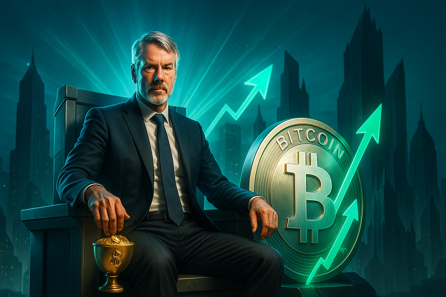 Saylor prophezeit Bitcoin-Kurs von 10 Millionen Dollar und attackiert Vanguard