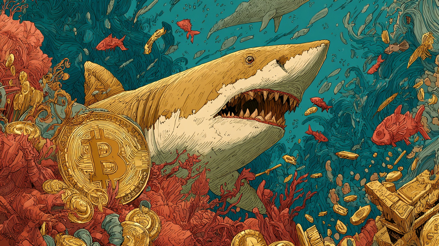 Bitcoin-Haie auf Beutezug: Warum das Angebot immer knapper wird