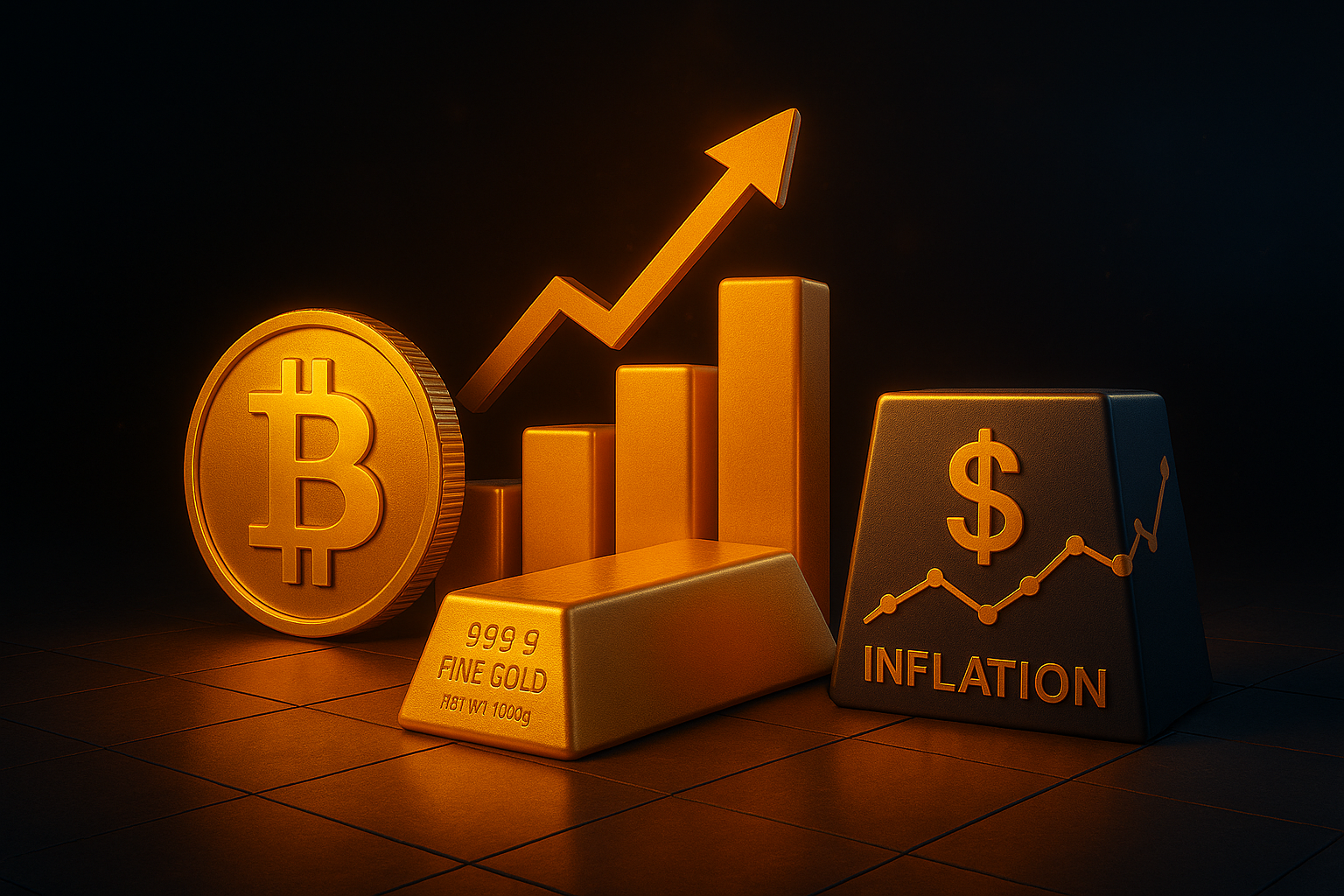 Krypto-Markt erholt sich: Bitcoin, Gold-Korrektur und Inflationsdaten im Fokus