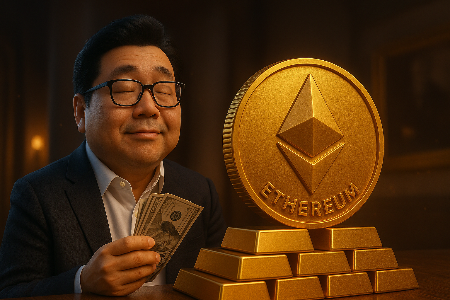 Tom Lee investiert massiv in Ethereum: Historische Einstiegschance erkannt