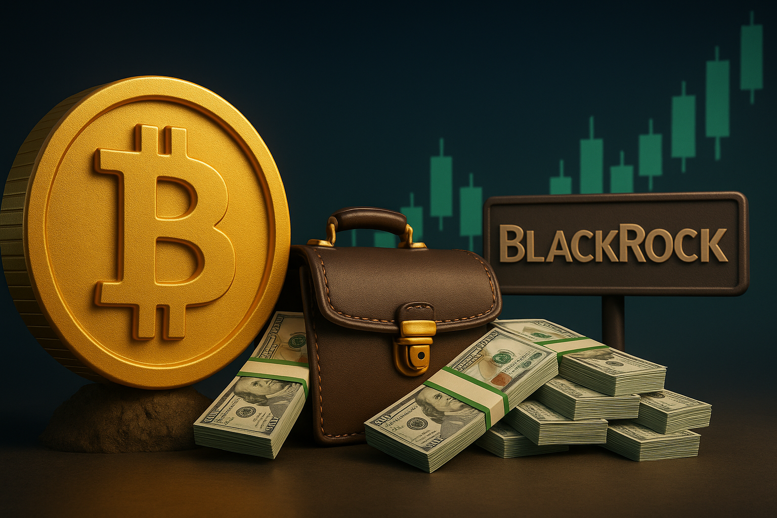 BlackRock investiert 405,5 Millionen Dollar in Bitcoin trotz hoher Kurse