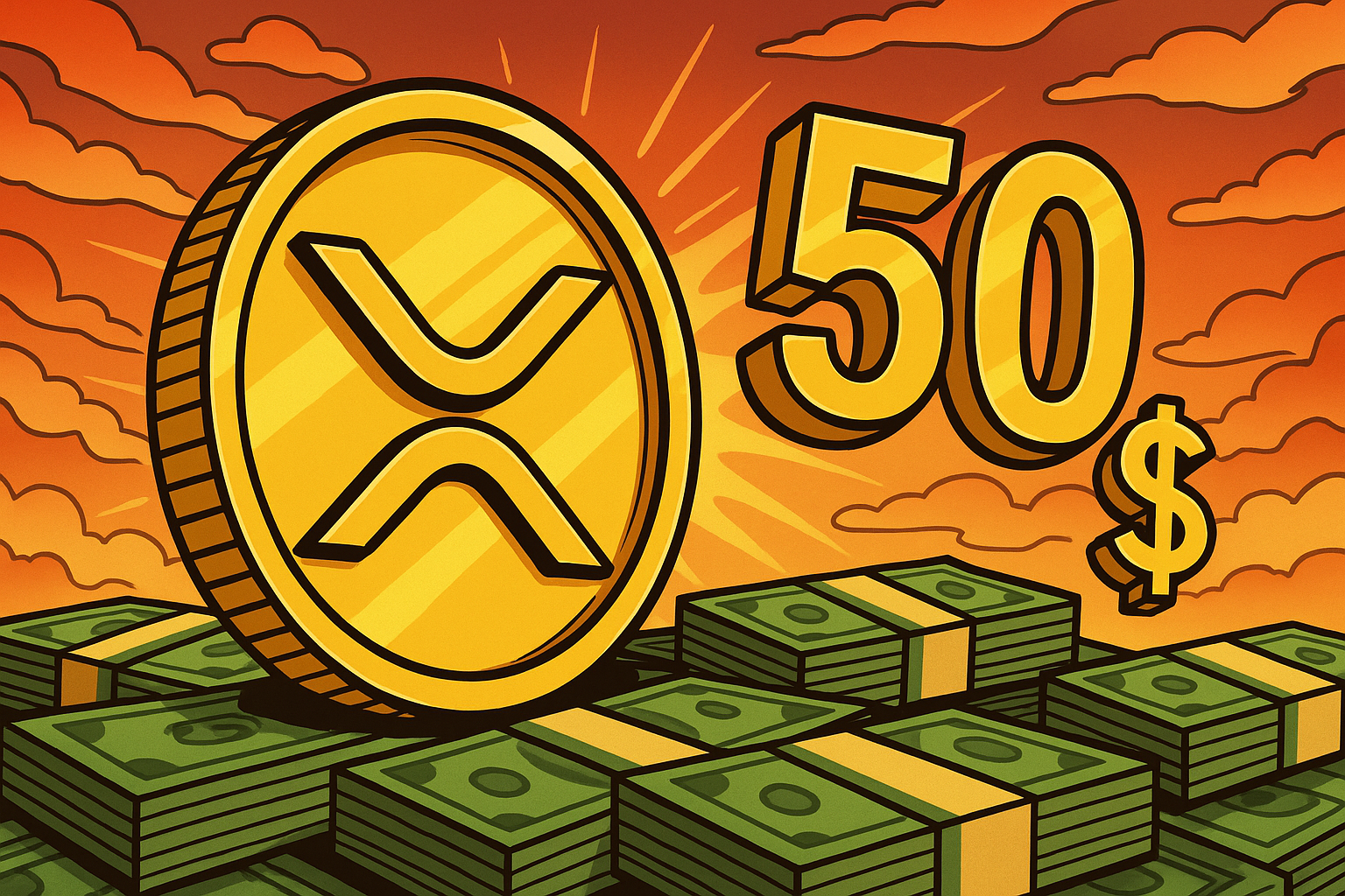 XRP mit spektakulärer 50 US-Dollar Prognose: Realistische Chance oder übertriebene Euphorie?
