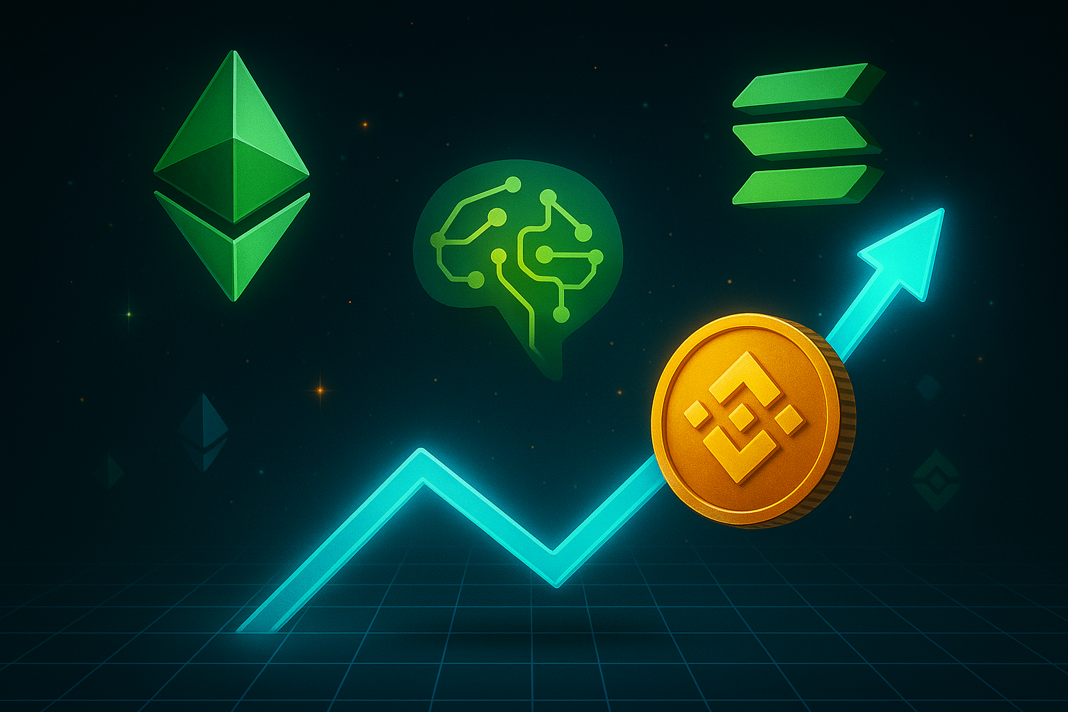 KI-Prognose: Diese Altcoins profitieren am meisten von der Jahresendrallye