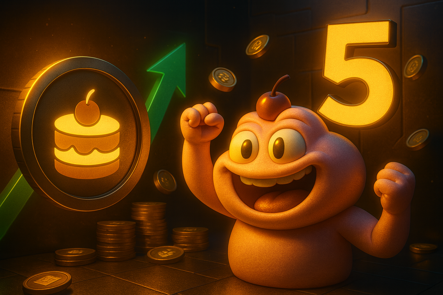 CAKE durchbricht 4 Dollar: Warum die 5 Dollar-Marke erstmals seit 2024 greifbar wird