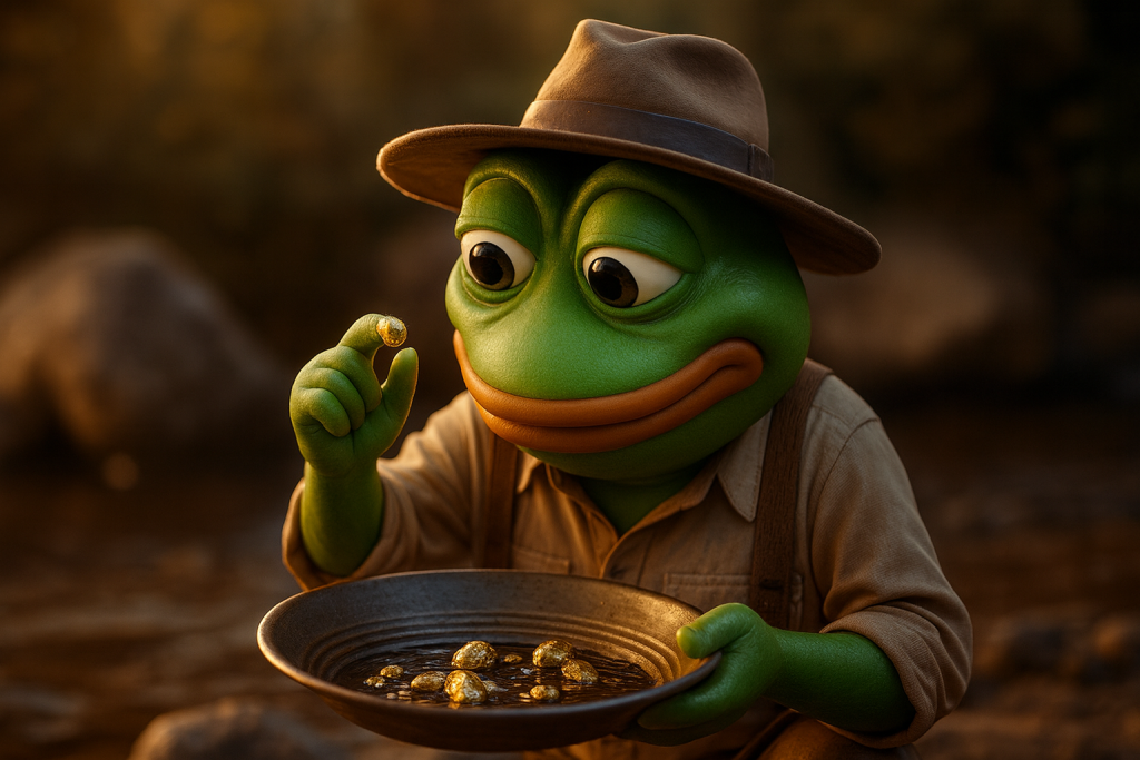 844 % Staking-Rendite fuer Mine-to-Earn-Memecoin PepeNode serioes