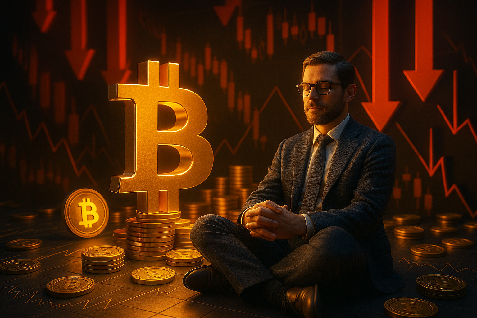 Bitcoin-Korrektur: Warum Großanleger gelassen bleiben und weiter investieren