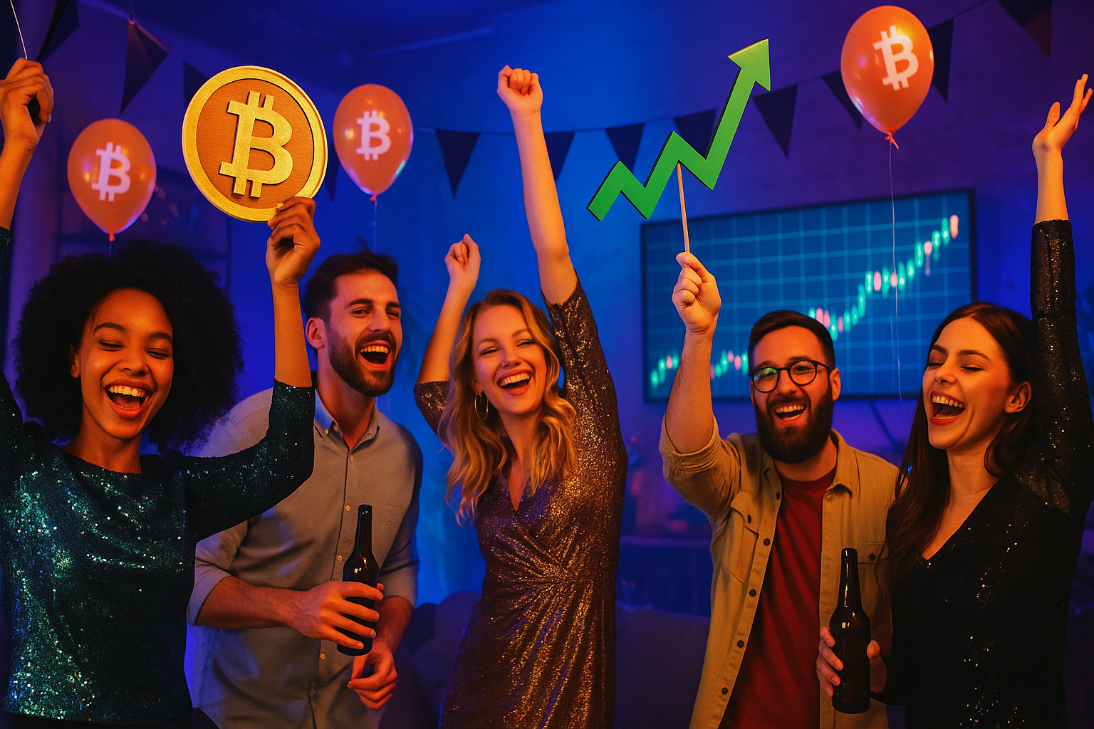 Bitcoin-Bullen feiern heute wichtiges Ereignis mit einer Rally