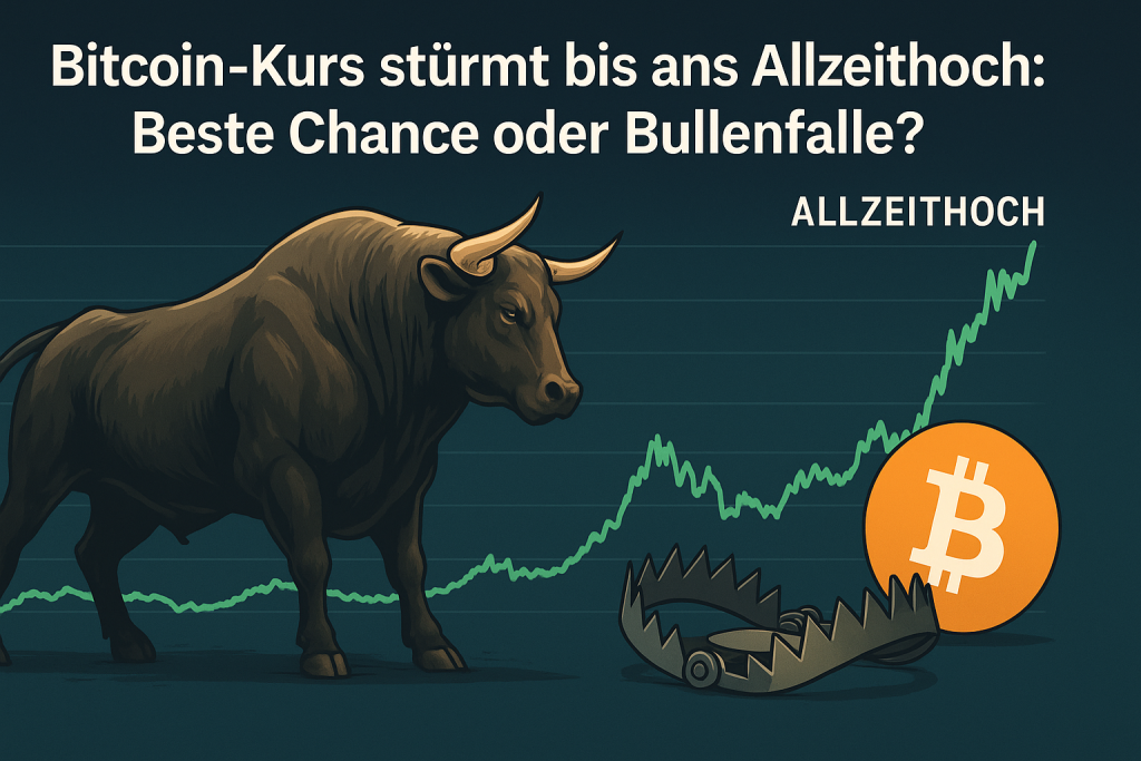 Bitcoin-Kurs stuermt bis ans Allzeithoch Beste Chance oder Bullenfalle