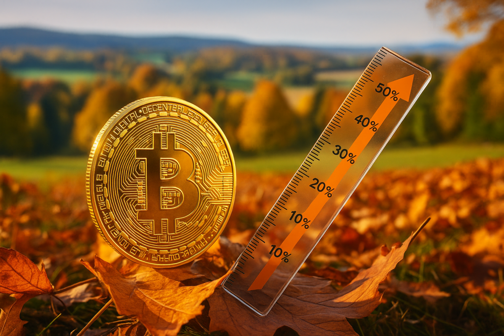 Bitcoin-Kurs vor der Falle Oktober-Rally ist statistisch schon so stark eingepreist