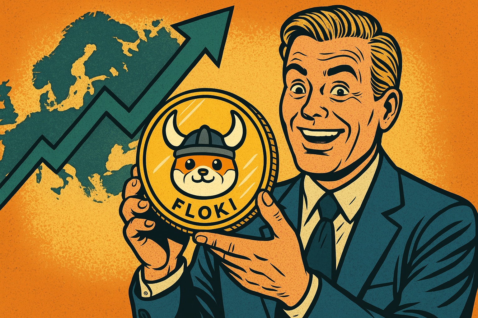 Europa im Krypto-Fieber: FLOKI schreibt Geschichte mit erstem Meme-Coin-ETP