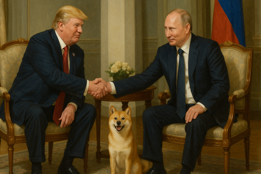 Dogecoin-Kurs-Prognose Krieg- und Handelsgespraeche praegen die Richtung