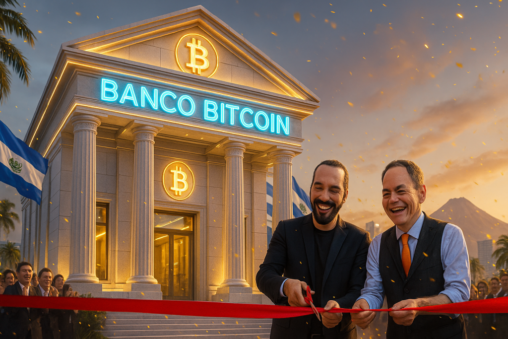 Erste Bitcoin-Bank entsteht, waehrend die Dedollarisierung voranschreitet