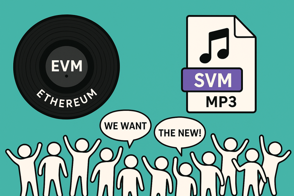 Ethereum ueberholt Entwickler lehnen die EVM ab! st HYPER beste Chance