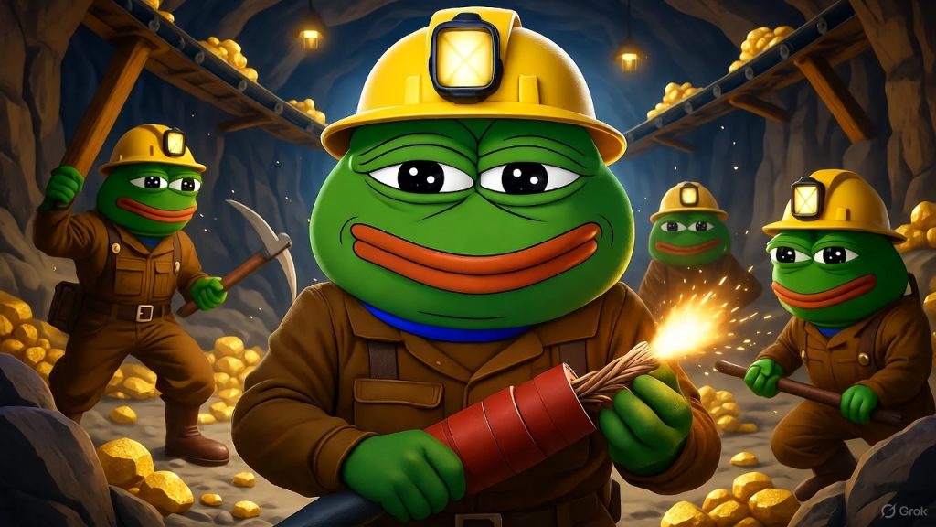 Krypto-Mining ohne Hardware ist nun mit PepeNode moeglich und Staking-Zinsen sind noch bei 643 %