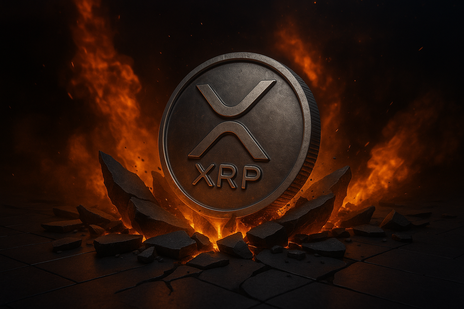 XRP Flash-Crash: Dramatischer Wertverlust von 50% in nur 30 Minuten erschüttert Kryptomarkt