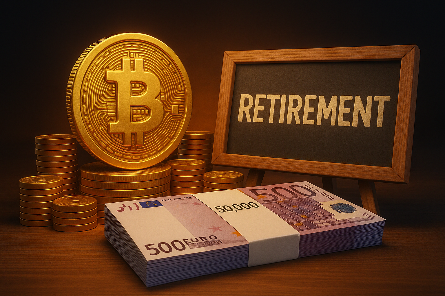 Mit 50.000 Euro in die Rente? Experte erklärt Bitcoin-Strategie