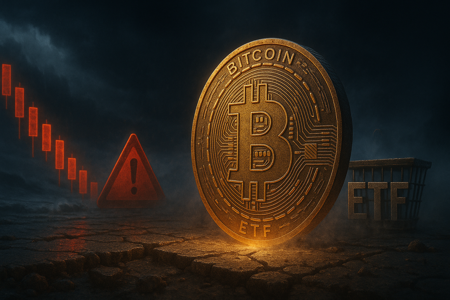 Bitcoin erlebt Rekordabflüsse aus ETFs – wie geht es jetzt weiter?