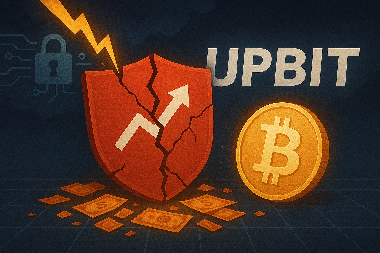 Upbit-Hack erschüttert Markt – Millionenverlust trifft Börse mitten im Milliarden-Deal