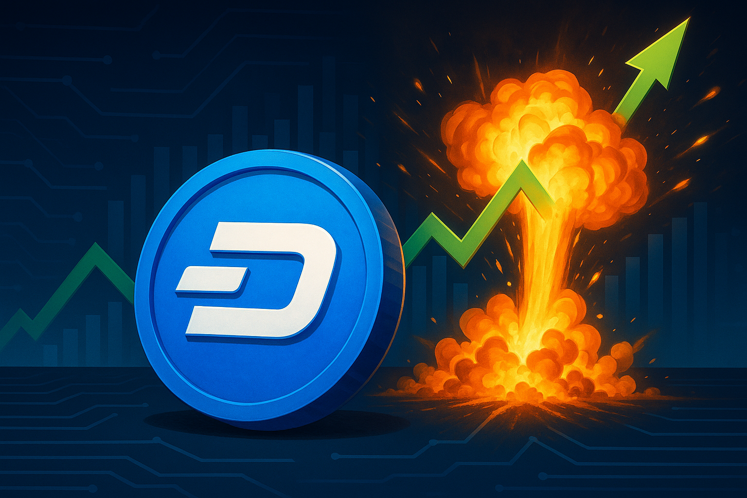 DASH explodiert mit 20% Plus: Analysten prognostizieren weitere Gewinne bis 103%