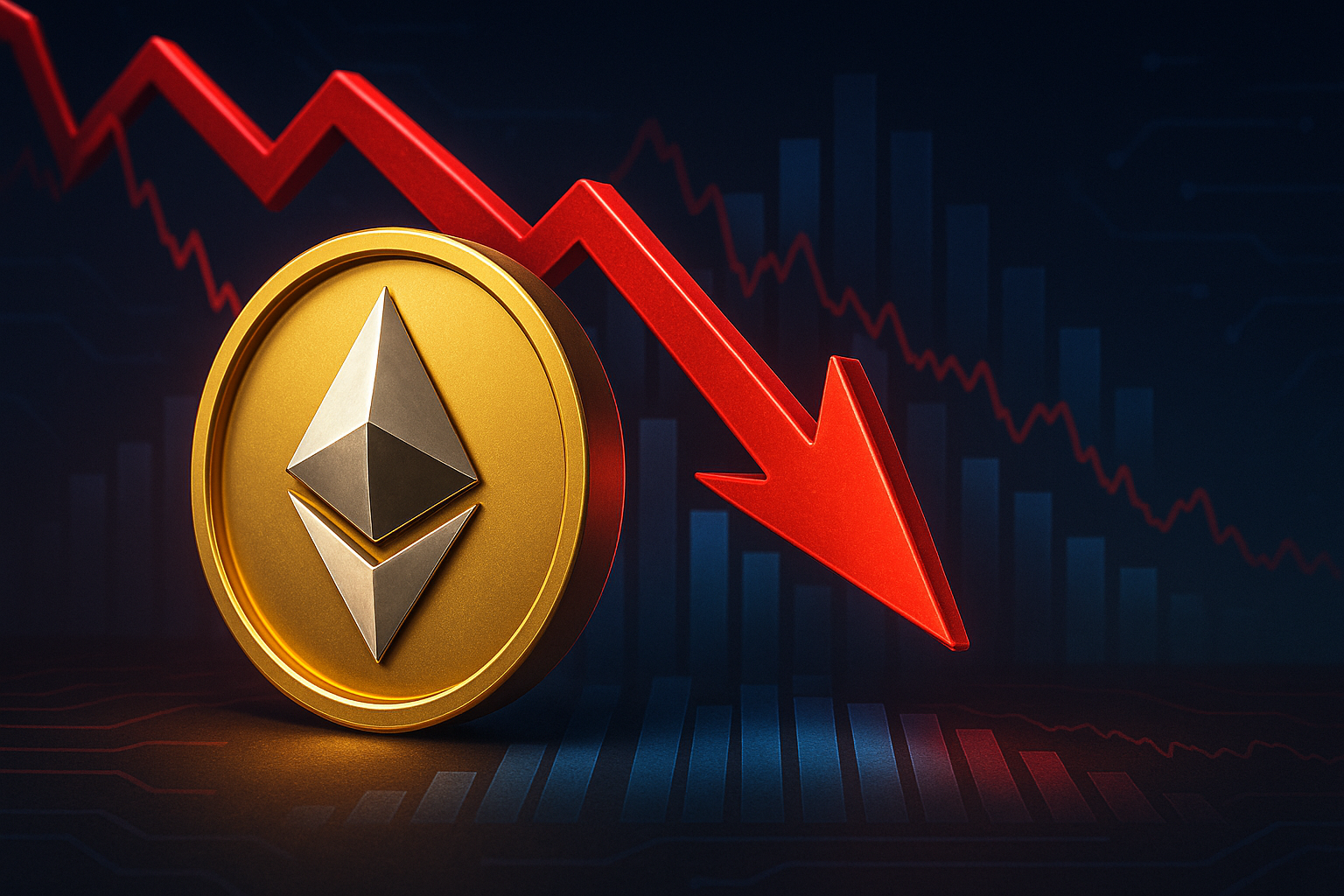 Ethereum in der Krise: Droht ein Absturz auf 3.000 US-Dollar?