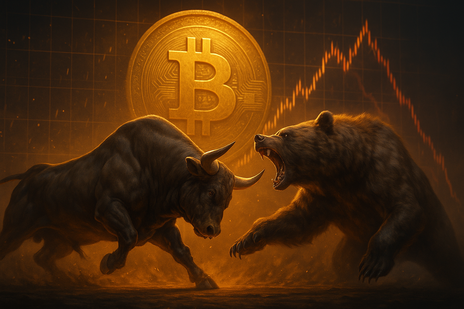 Bitcoin-Kurs: Gewinnen jetzt die Bären oder die Bullen?