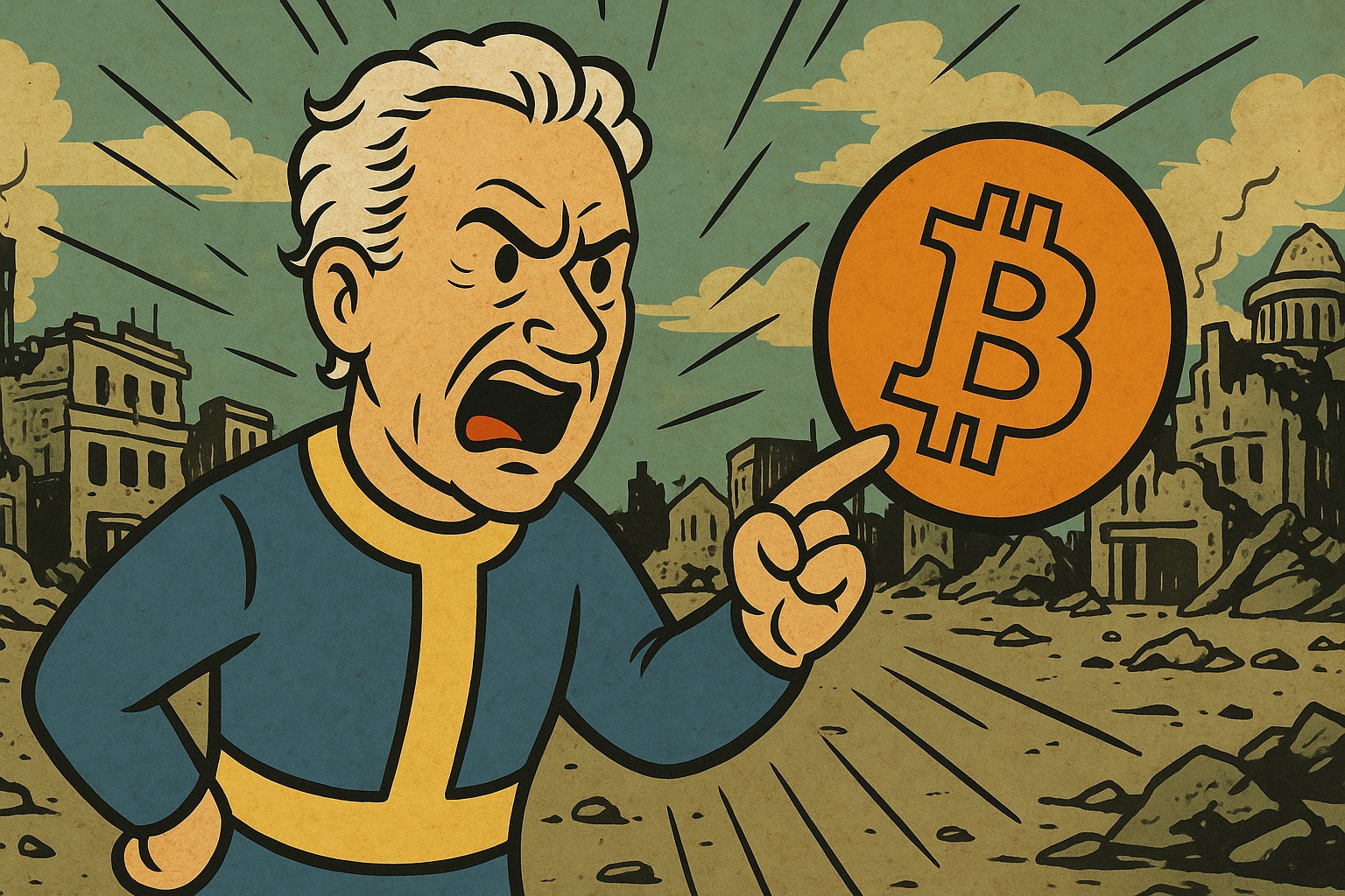 Peter Schiff wittert seine große Stunde: Gold glänzt, Bitcoin taumelt