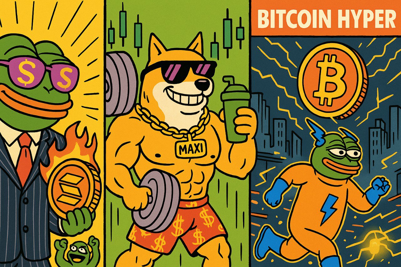 ChatGPT analysiert die 3 heißesten Memecoin Presales: Wall Street Pepe, Maxi Doge & Bitcoin Hyper
