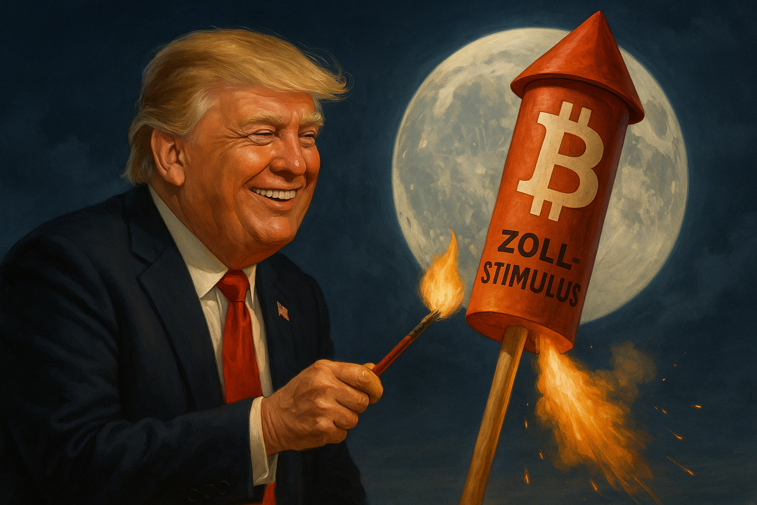 Krypto-Markt wie damals vor Explosion? Trump kündigt großen Stimulus an!
