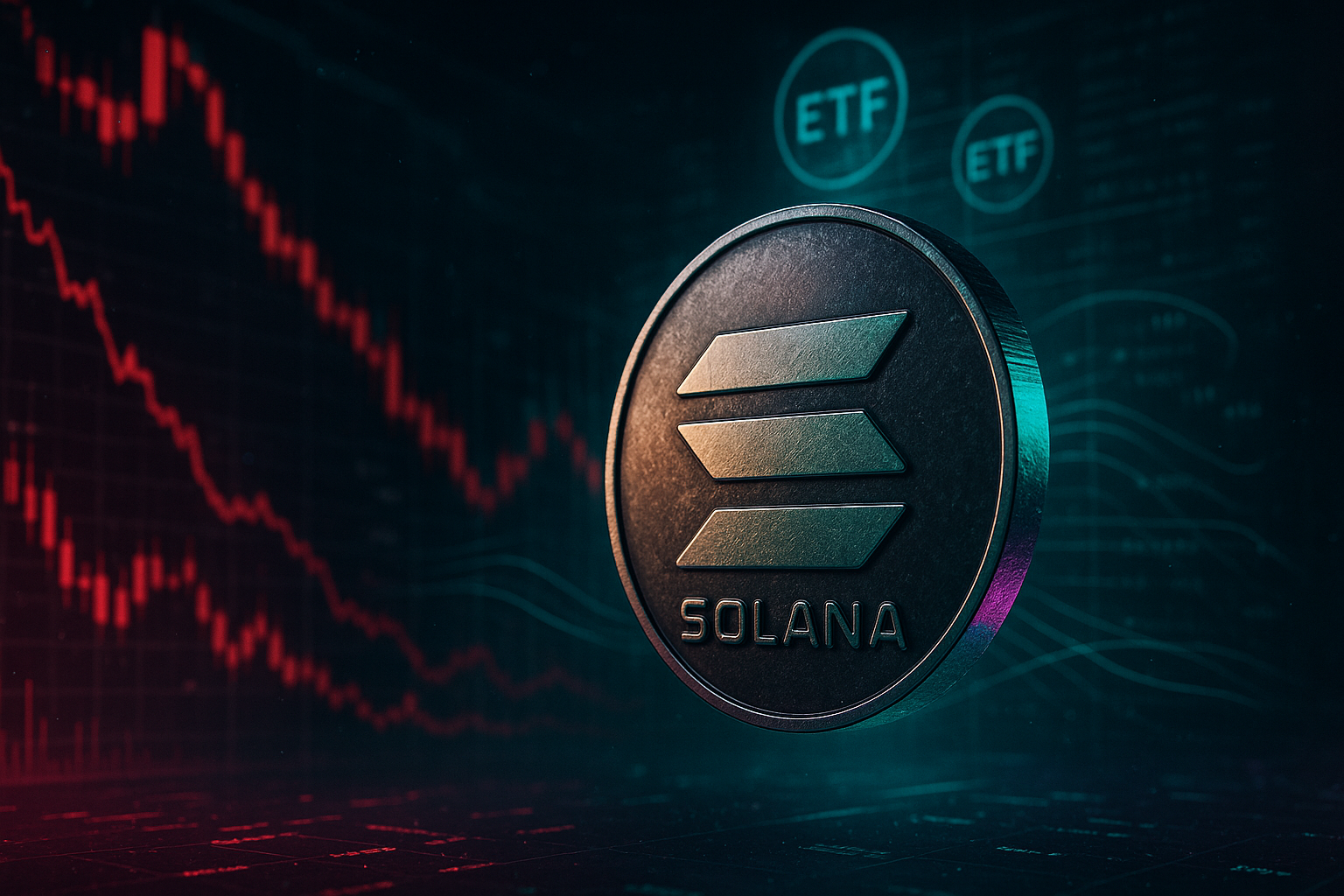 424 Millionen Dollar ETF Zuflüsse – warum Solana trotzdem unter Druck steht