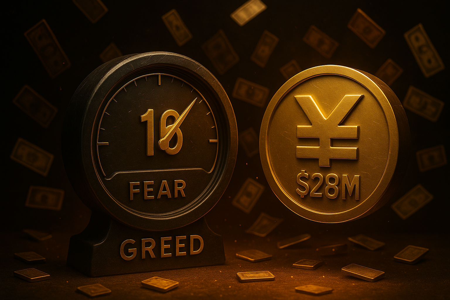 Krypto News: Fear and Greed Index auf 16, HYPER explodiert auf 28 Mio. $