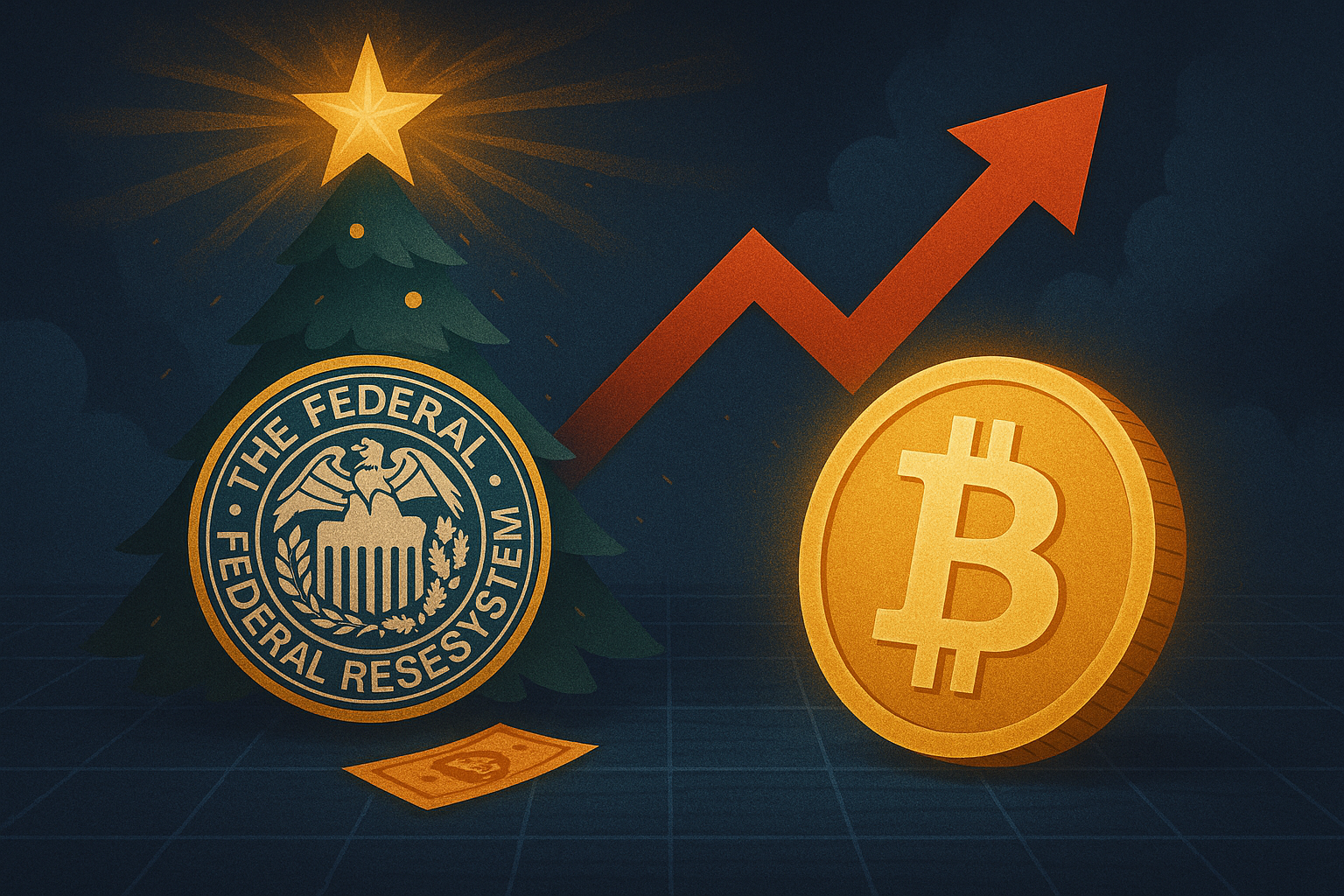 Fed-Weihnachtsentscheidung bringt frischen Rückenwind für den Krypto-Markt